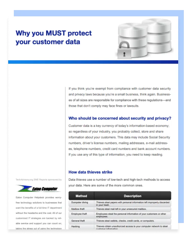 img customer data protection